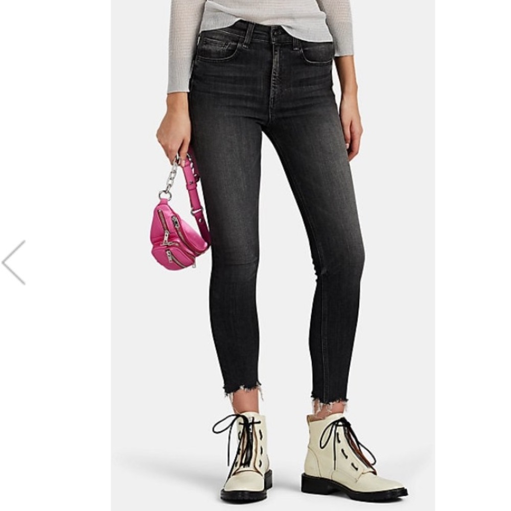 Rag & Bone High Rise Skinny Jeans